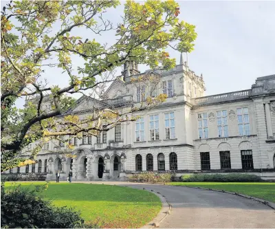  ??  ?? > Cardiff University is now placed at number 137 among the world’s top universiti­es