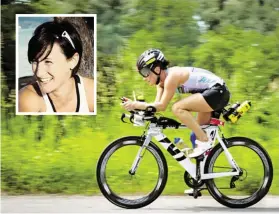  ?? BILDER: SN/TRI YOUR LIFE, TINEFOTO.COM ?? Katrin Lang ist unterwegs zur Triathlon-WM.