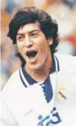  ??  ?? ► Zamorano, en 1993.