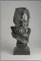  ?? ?? Auguste Rodin’s bronze bust of Victor Hugo (1883).