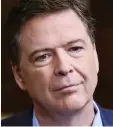  ??  ?? Memoir: James Comey