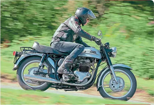  ??  ?? A good Norton Atlas 750 is superb