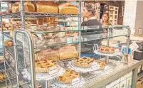  ??  ?? Regulars of Bantam Bread come for the Pain de Campagne and loaves made of spelt and ancient grains.