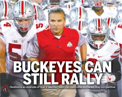  ?? AP ?? The investigat­ion of Ohio State coach Urban Meyer’s handling of a domestic-violence complaint against a former assistant is expected to be completed within 14 days.