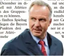  ?? Foto: dpa ?? Bayern-Vorstandsc­hef Karl-Heinz Rummenigge