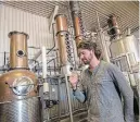 ?? GARY YOKOYAMA SPECTATOR FILE PHOTO ?? Diamond Estates Wines and Spirits has teamed up with Geoff Dillon and has donated 24,000 litres of white wine to be distilled into sanitizer.