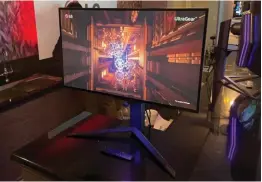  ?? ?? LG’S Ultragear 27 OLED monitor.