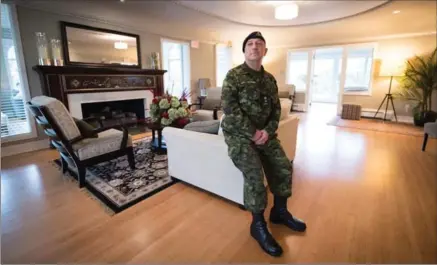  ?? DARRYL DYCK, THE CANADIAN PRESS ?? Honour House founder Allan De Genova is launching Honour Ranch, a program offering mental health treatment for military personnel, veterans and first responders struggling with post-traumatic stress syndrome. “When they need help it just doesn’t seem...