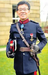  ??  ?? ●●Gerry Yeung of Heaton Moor has been appointed a High Sheriff of Greater Manchester