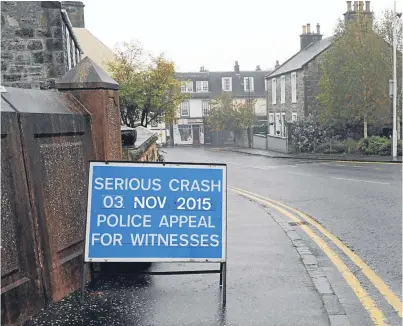  ?? Picture: David Wardle. ?? The corner where the accident took place has been described as “an accident waiting to happen”.