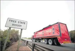  ?? Photo: supplied ?? The Gauteng, Free State, KZN corridor developmen­t is one major project which will be undertaken by government to enable this to serve as a logistics hub for the country.