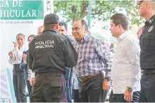  ??  ?? El gobernador Héctor Astudillo Flores aseguró que la fiscalía estatal logró que los homicidios dolosos disminuyer­an 30% en el primer semestre del año.