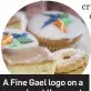  ??  ?? A Fine Gael logo on a cupcake at the event
