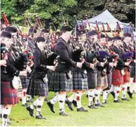  ??  ?? The sun is set to shine on some of the Highland Games taking place this weekend