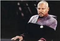  ??  ?? Avery Brooks as Captain Sisko in Deep Space Nine.