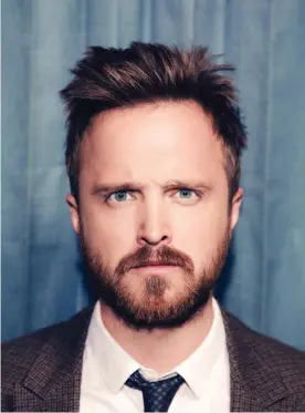  ??  ?? Aaron Paul: ‘I lived and breathed every moment of Jesse’s life – and then some.’ Photograph: Ramona Rosales/August