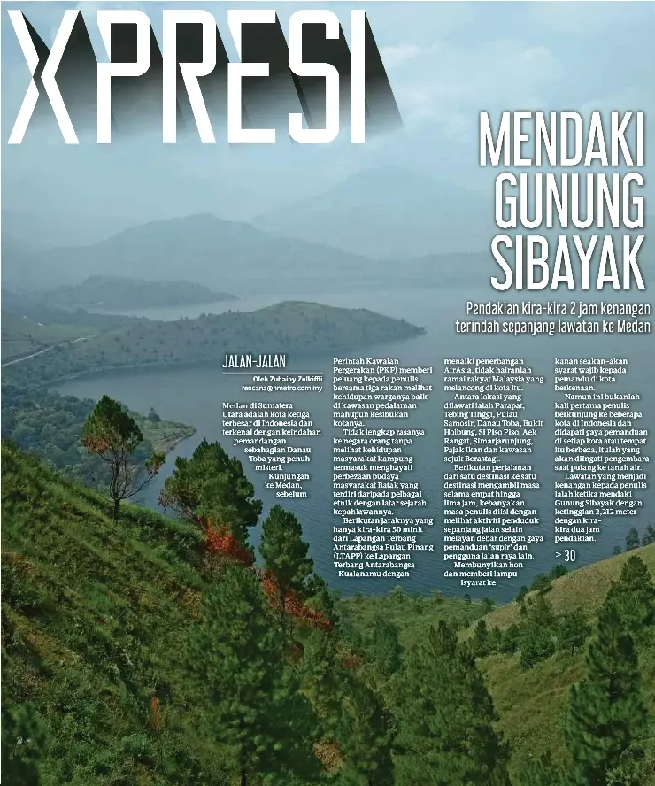 Mendaki Gunung Sibayak Pressreader