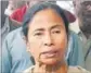  ??  ?? Mamata Banerjee