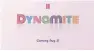  ?? Yonhap ?? A teaser image for K-pop group BTS’ upcoming single album “Dynamite” shared on the band’s social media on Monday.