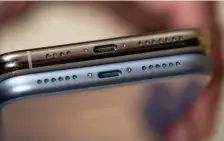  ??  ?? It’s time for Lightning to be replaced by USB-C. Rip off the band-aid. It’s the right thing for the future of the platform.