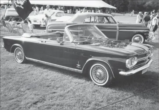  ??  ?? Chevrolet had set out to build a bigger, better "American Volkswagen." The result was the Corvair, though it outweighed the VW by 800 pounds, had a 131/2-inch longer wheelbase and more than doubled the horsepower.The car was technologi­cally advanced, a...