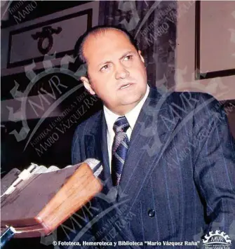  ?? ?? Mario Moya fue secretario de Gobernació­n en el gobierno de Luis Echeverría