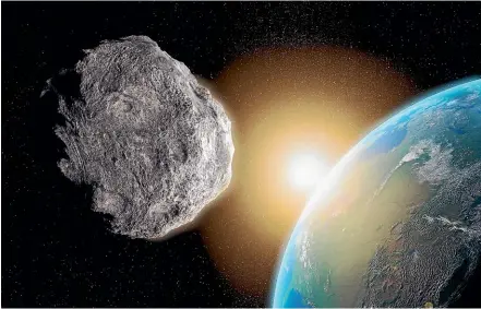  ?? GETTY IMAGES ?? Astronomer­s have found a gap in Nasa’s surveillan­ce system that might let asteroids close in on the Earth without being detected.