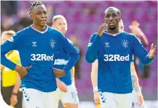  ??  ?? Joe Aribo and Glen Kamara have played football together since they were kids