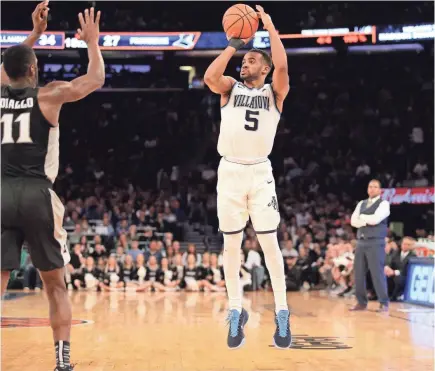  ??  ?? Villanova guard Phil Booth says the team motto is “shoot them up and sleep in the streets.”