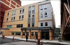  ?? Pittsburgh Post-Gazette ?? The newly opened Second Avenue Commons has 95 beds and an additional 30 overflow beds.