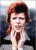  ??  ?? David Bowie