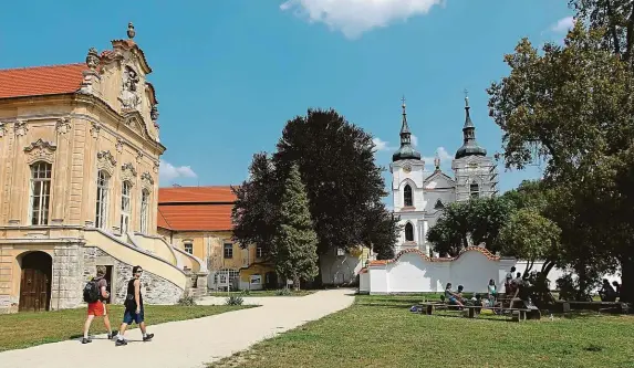  ?? FOTO MAFRA - PETR LEMBERK ?? Klášter premonstrá­tů v Želivě je národní kulturní památkou, turistický­m cílem i vyhledávan­ým poutním místem