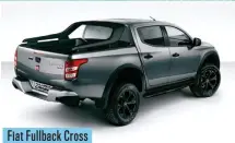  ??  ?? Fiat Fullback Cross