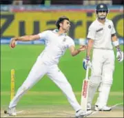  ?? GETTY IMAGES ?? ▪ India captain Virat Kohli (R) is miffed with the fact that they will hardly have any time to prepare for South Africa.