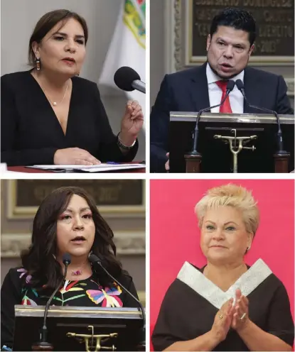  ?? AGENCIA ESIMAGEN ?? Trascendió queBeatriz Manrique Guevara y Ana Laura Altamirano Pérez podrían arribar al Congreso local en la próxima legislatur­a.