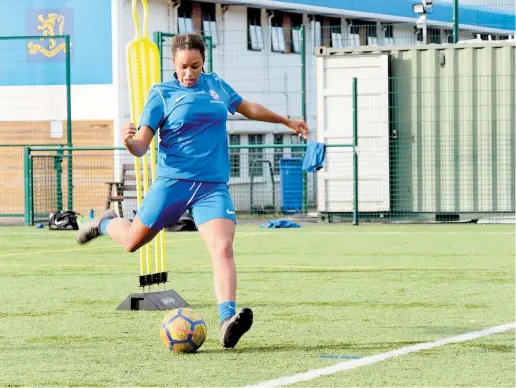  ??  ?? The Piggott School launched its new Chelsea FC Foundation Girls Football Academy in September.