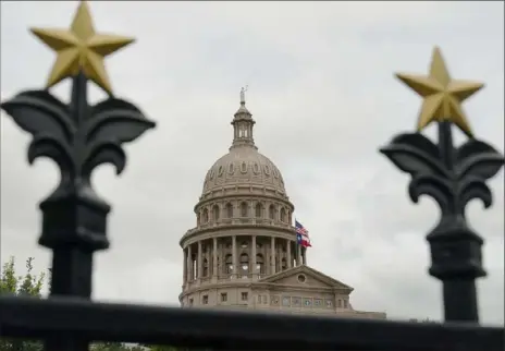  ?? Eric Gay/Associated Press ?? Continuing their efforts against restrictiv­e voting legislatio­n, Texas Democrats refused to return to the State Capitol in Austin, Texas, for the third special session called by Gov. Greg Abbott to get the bills passed.