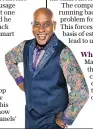  ??  ?? Chef Ainsley Harriott, the face of Smart Energy GB