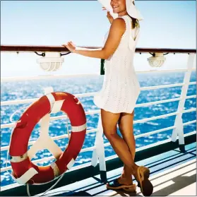  ??  ?? ALL ABOARD: Sir Richard Branson’s cruises around the UK have nearly sold out