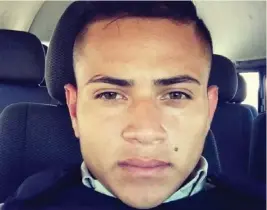  ?? CORTESÍA ?? Isaac González Mena, de 25 años, falleció en Pococí.