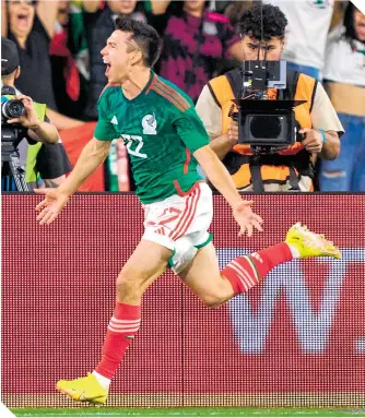  ?? ?? Hirving Lozano es el segundo jugador de México más caro.