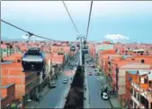  ?? PROVIDED TO CHINA DAILY ?? A view of El Alto from a cable car in La Paz, Bolivia.