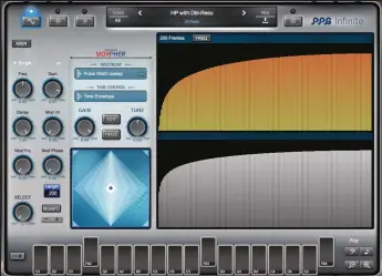  ??  ?? As his recently released Infinite synthesise­r demonstrat­es, PPG mainman Wolfgang Palm is all about the future!