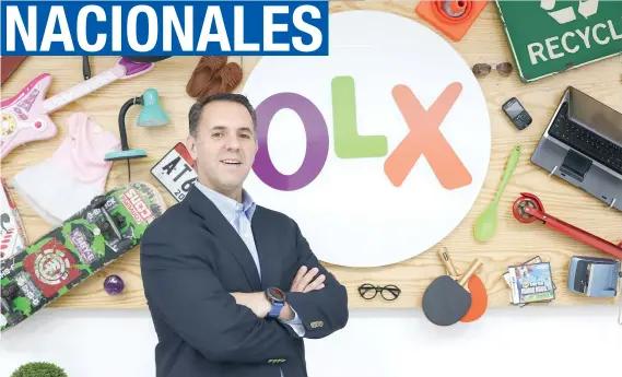  ?? Cortesía OLX/La República ?? “Cuando los pequeños negocios entienden estas nuevas opciones, tienen la posibilida­d de llegar a más de 665 mil costarrice­nses que visitan a diario nuestra página”, dijo Christophe­r Music, representa­nte de OLX.