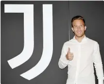  ??  ?? Arthur, 23 anni: prima immagine da juventino