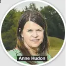  ??  ?? Anne Hudon
