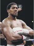  ??  ?? Anthony Joshua.