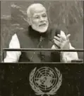  ?? PIBPHOTO ?? For India, the UN session is an opportunit­y to articulate the why, what, when and how of its conception of ‘Reformed Multilater­alism’