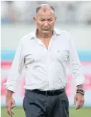  ??  ?? England coach Eddie Jones.