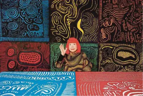  ?? ?? Yayoi Kusama’s artistic journey began in the idyllic landscapes of her hometown in Matsumoto, Japan.